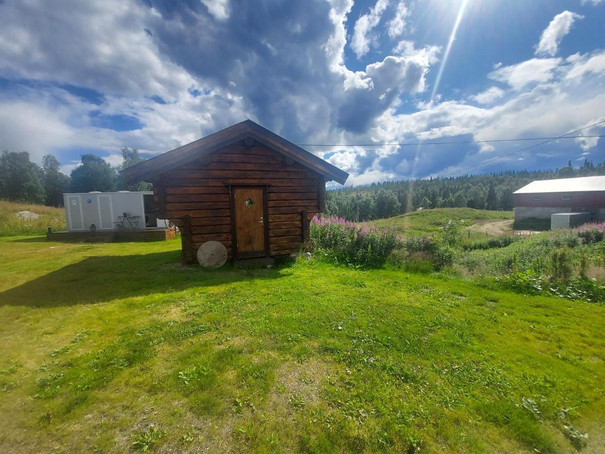 Small Camping Cabbin With Bathroom Near By Hattfjelldal Exteriör bild