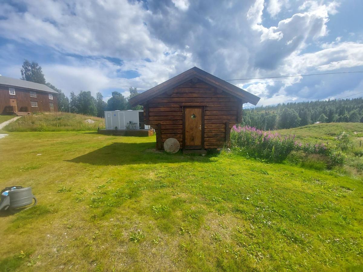 Small Camping Cabbin With Bathroom Near By Hattfjelldal Exteriör bild